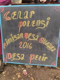 GELAR POTENSI RINTISAN DESA BUDAYA