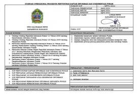 SOP Penyusunan Daftar Informasi dan Dokumentasi Publik