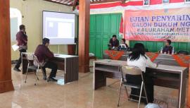 Koreksi Hasil Ujian Calon Dukuh Ngelo