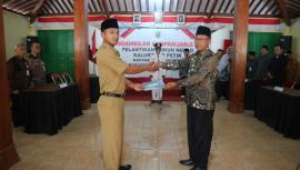 Serah Terima Jabatan Dukuh Ngelo Kalurahan Petir