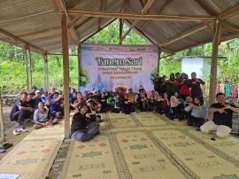 UNY BERSAMA LABORATORIUM SEDUSUN ADAKAN KEGIATAN TANEMSARI DI TELAGA THILENG