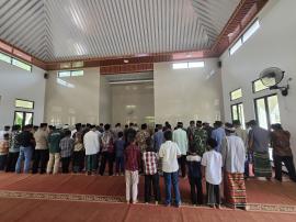 Safari Sholat Jumat Lintas Sektor Kapanewon Rongkop di Masjid Al Ikhlas Ngurakurak Petir