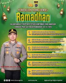 Himbauan Kamtibmas Ramadhan Polres Gunungkidul