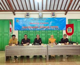RAPAT KOORDINASI PENDAMPING KALURAHAN  BUDAYA DI PETIR