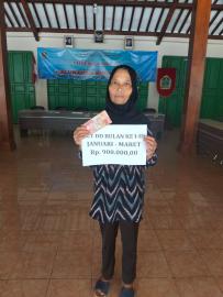 PENYALURAN BLT DD JANUARI-MARET KALURAHAN PETIR