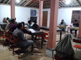 SOSIALISASI PENGISIAN DUKUH DAN STAF DI PADUKUHAN PETIR A