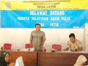 Pelatihan Batik Tulis 2015